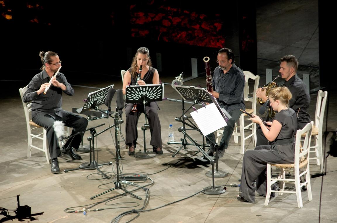 CAMERATA SMYRNA WOODWIND QUINTET, Mehmet Can Aglac, φλάουτο | flute Elif Tekin, όμποε | oboe, Yonca Alpay, κλαρινέτο | clarinet, Altug Tekin, κόρνο | horn, Tolga Alpay, φαγκότο | bassoon