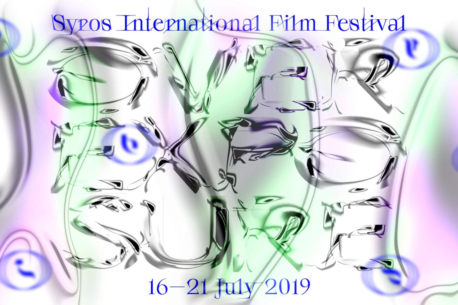 Syros International Film Festival 2019 "Overexposure" Design developed by Studio Precarity