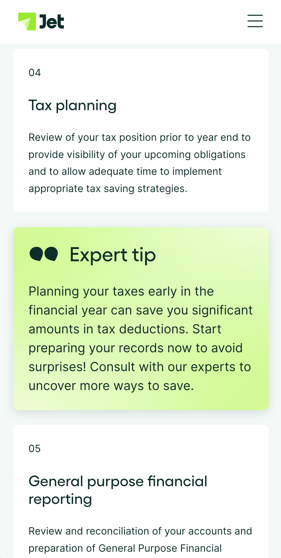 webpage screenshot
