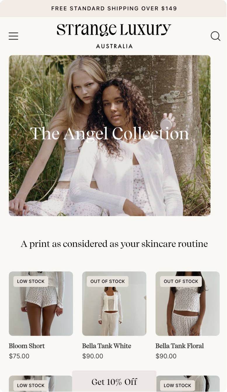 webpage screenshot