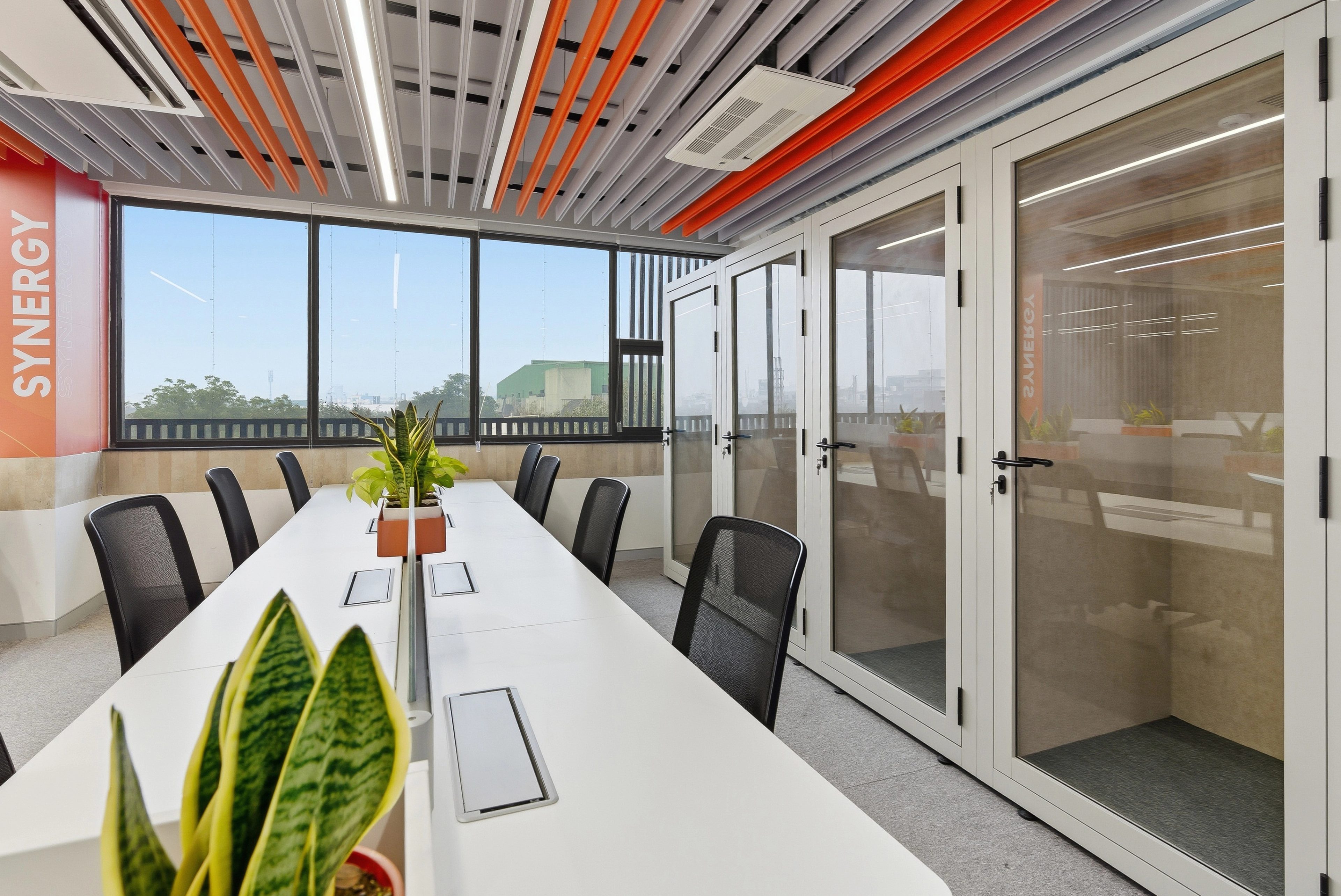 good looking office area