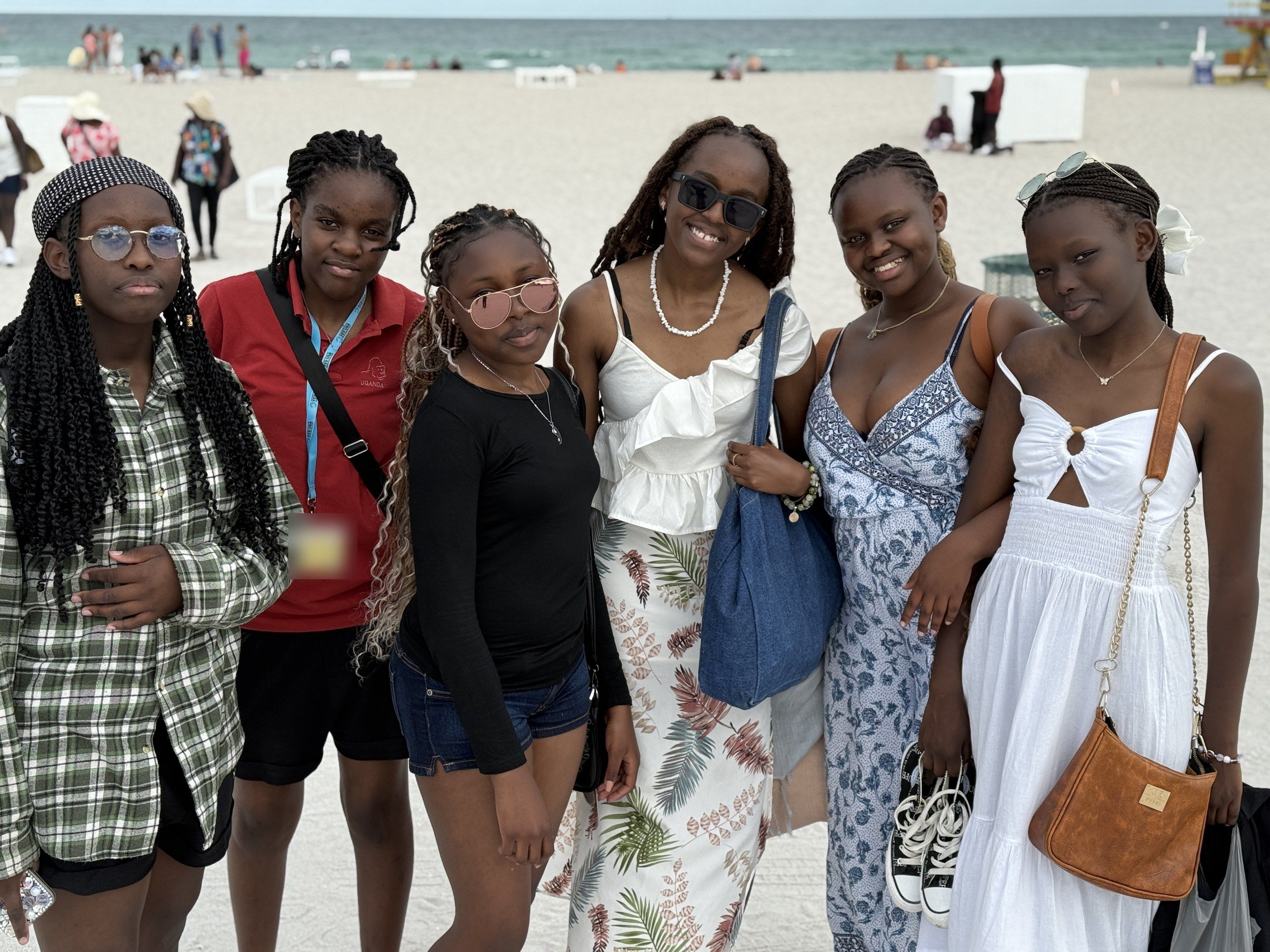 Friends on South Beach