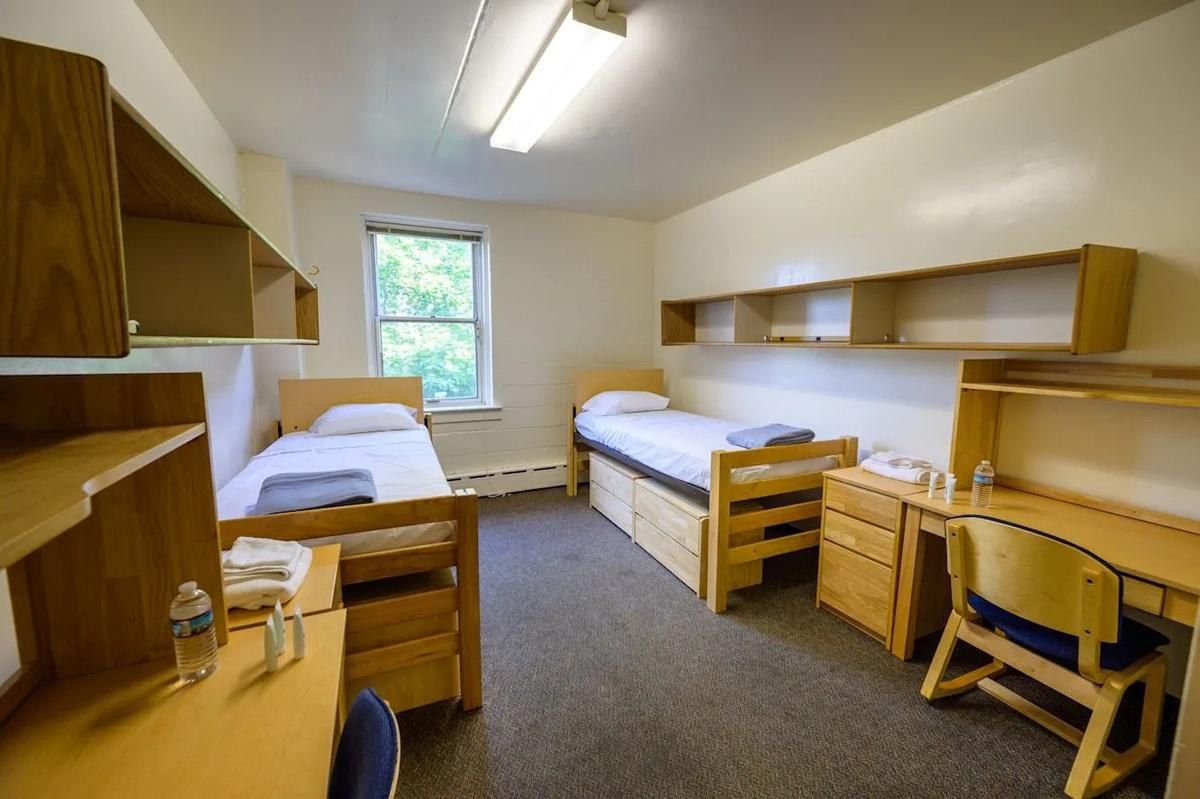 An example student residence room at Stevens