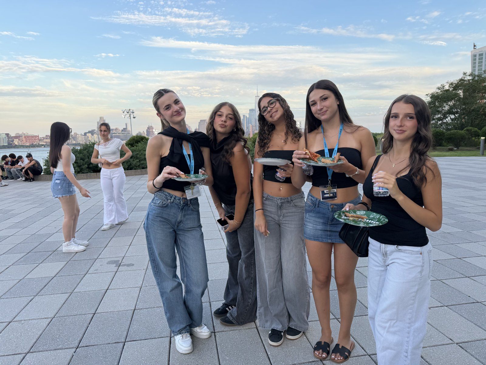 YES USA students spending time together at Stevens
