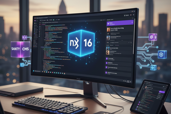 How to Build a Modern Portfolio Blog with Next.js 16 and Sanity CMS