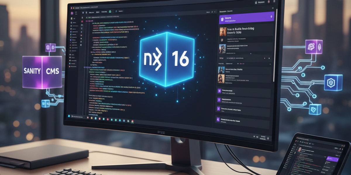 How to Build a Modern Portfolio Blog with Next.js 16 and Sanity CMS