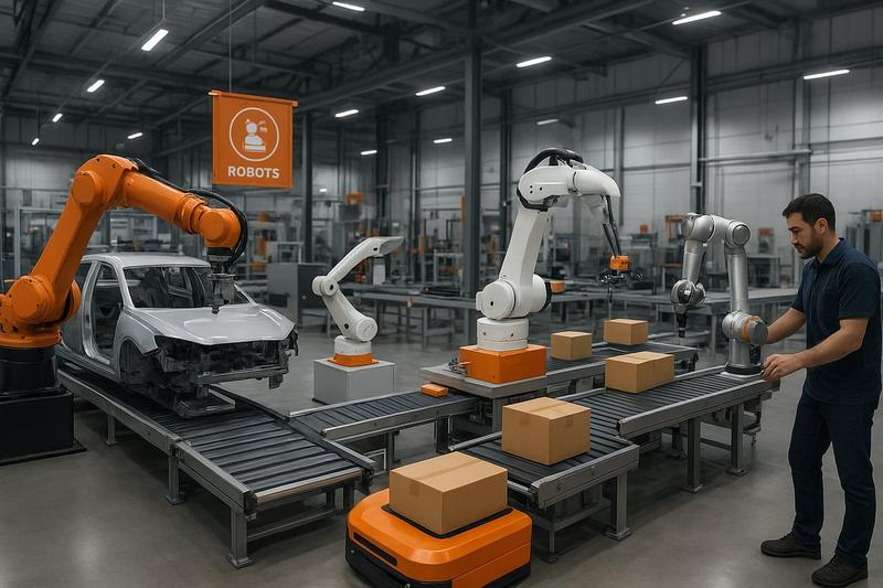 Key Types of Industrial Robots and Their Applications
