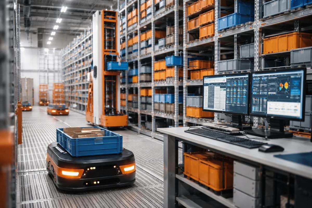 asrs system warehouse