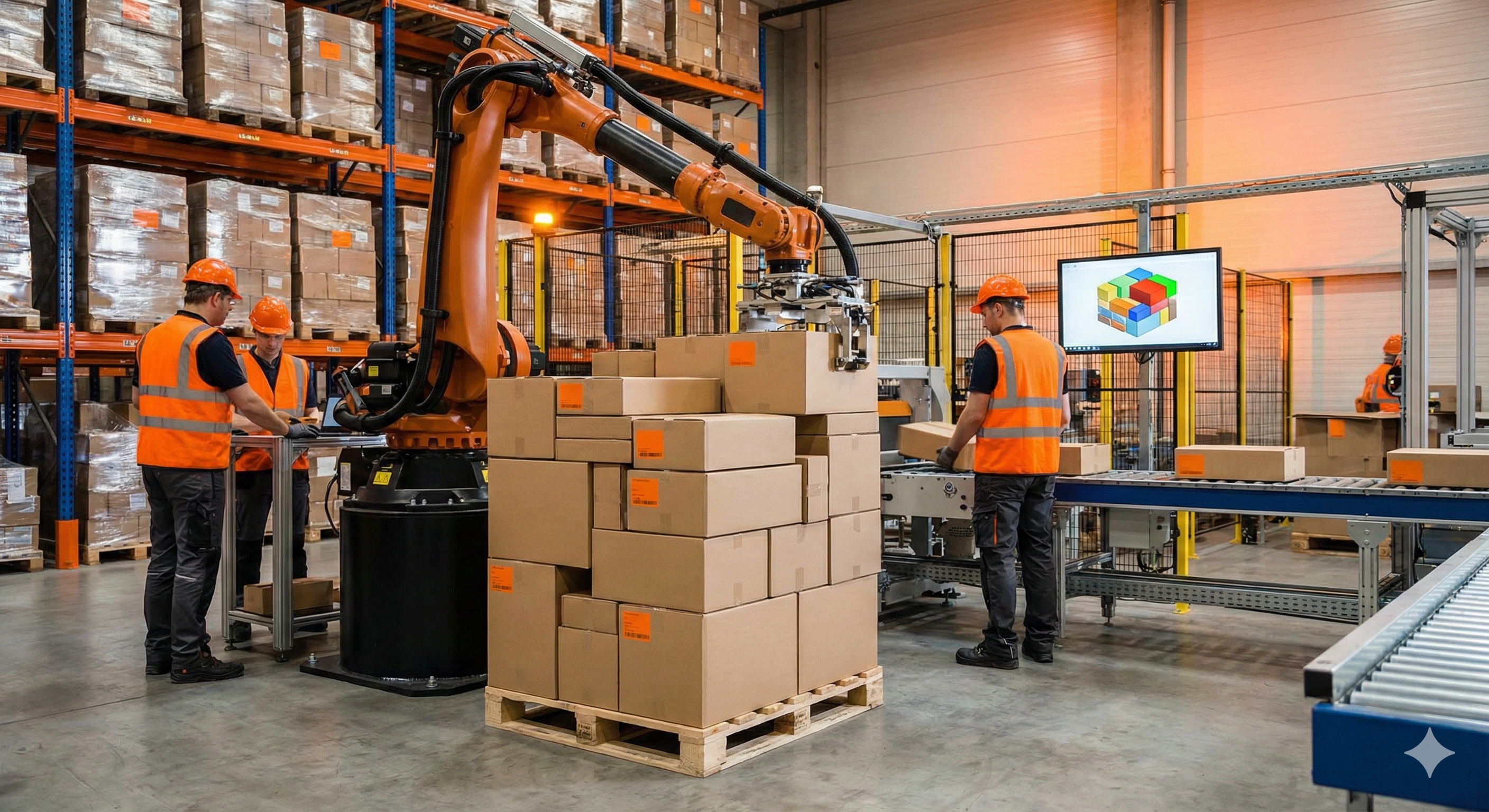 mixed case palletizing solutions