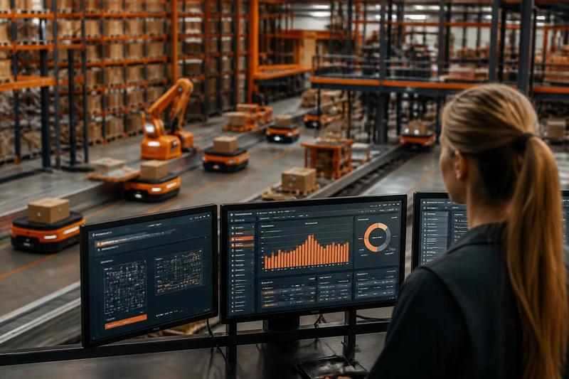 Components of warehouse automation systems