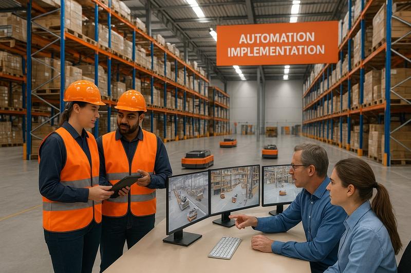 Step-by-Step Guide to Implementing Automation in Distribution Centers