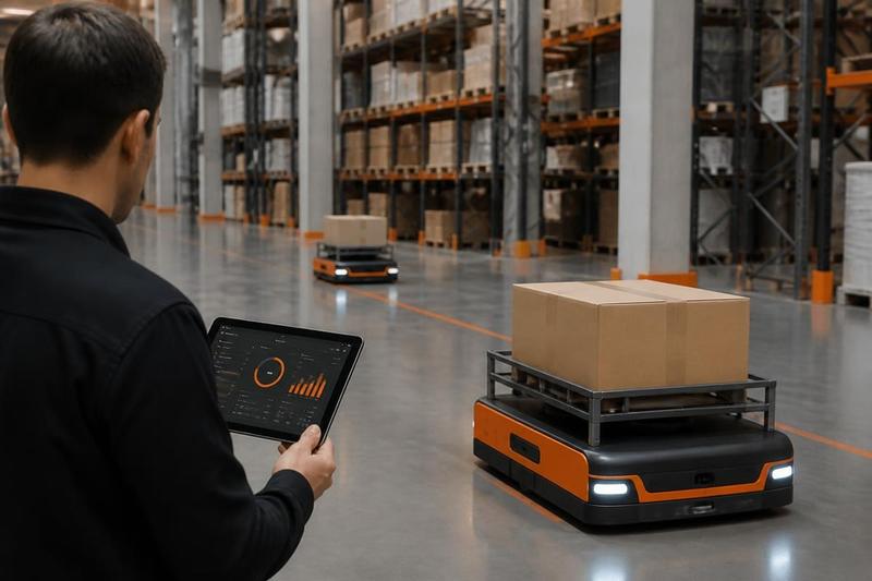 AGV system components integration