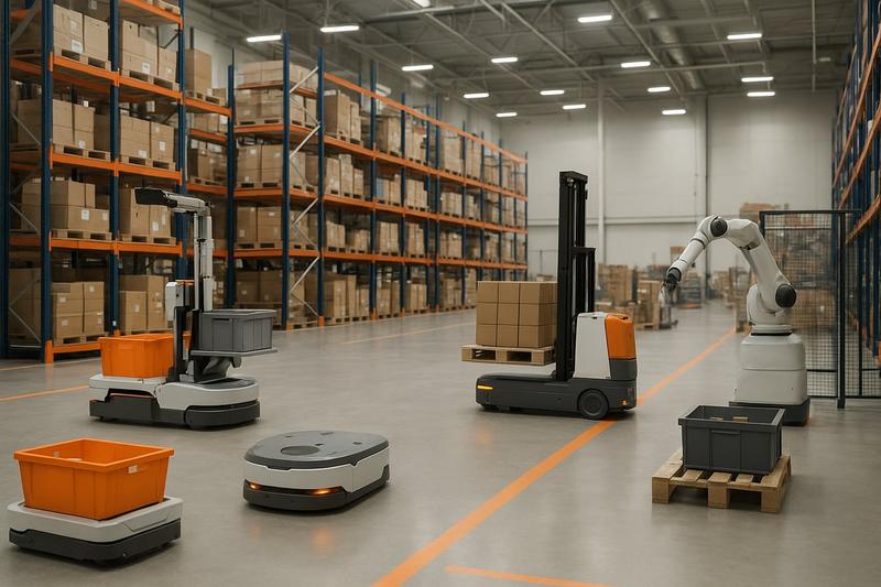 Core Types of Warehouse Robots and Their Roles
