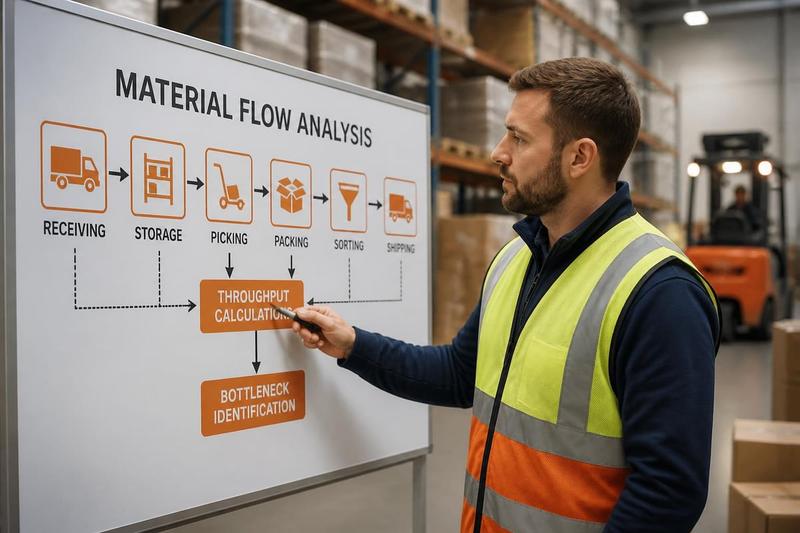 Conveyor system workflow analysis