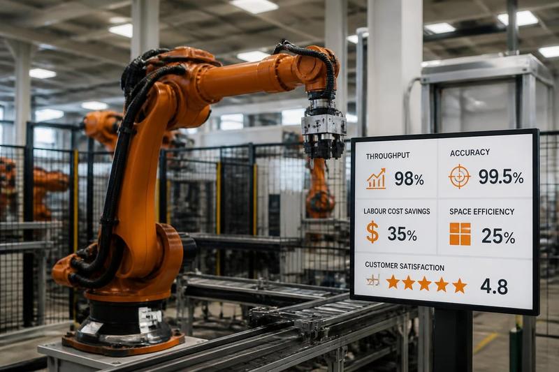 Production robot performance metrics