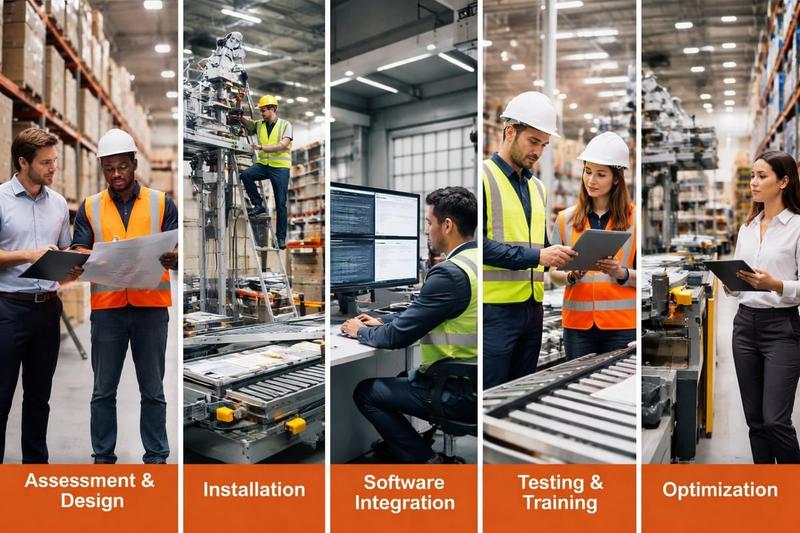 Automation implementation phases