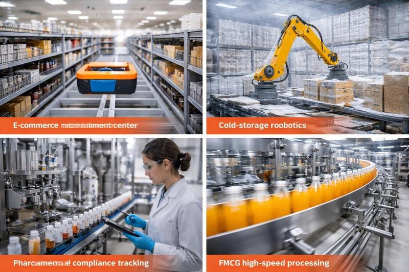 Industry-specific warehouse automation