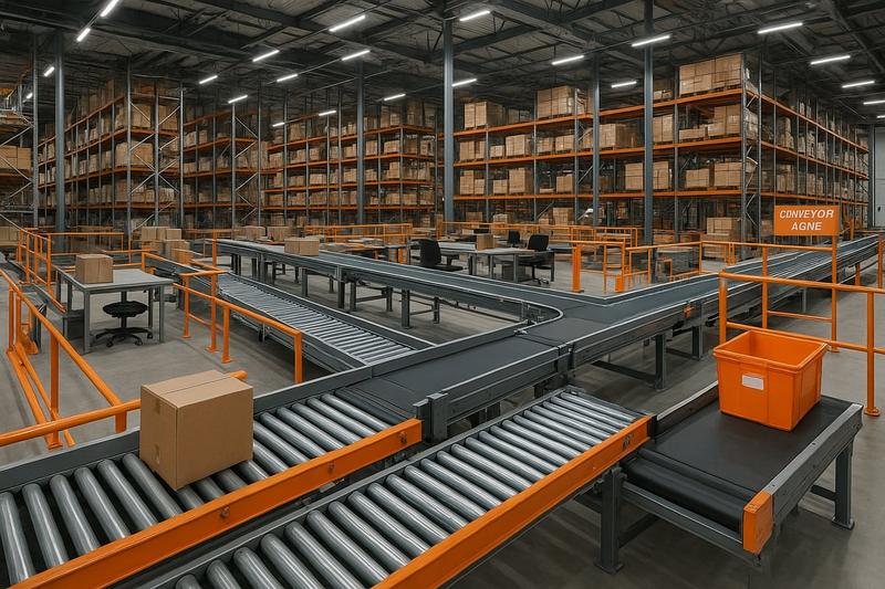 Designing and Optimising Conveyor Flow