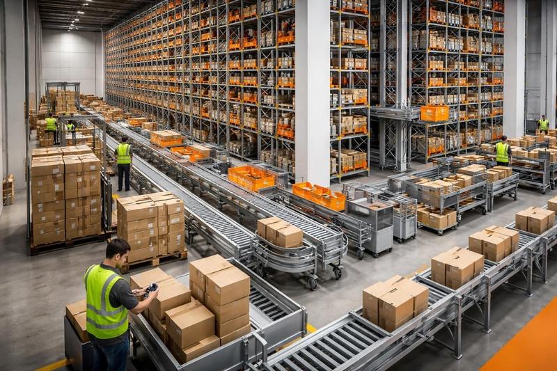 ASRS operational workflow