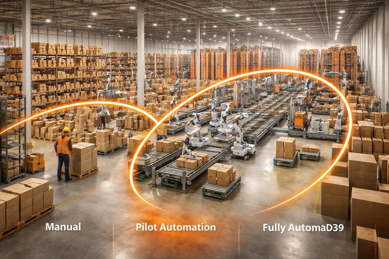 Warehouse automation implementation phases