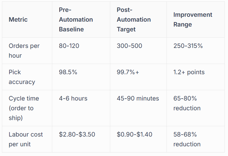 Measuring Speed Automation Performance