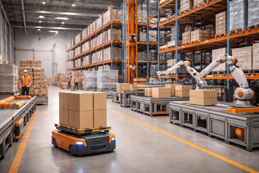 Handling Solutions: Optimising Warehouse Efficiency | Automate X