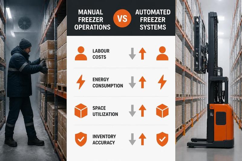 ROI calculation for freezer automation