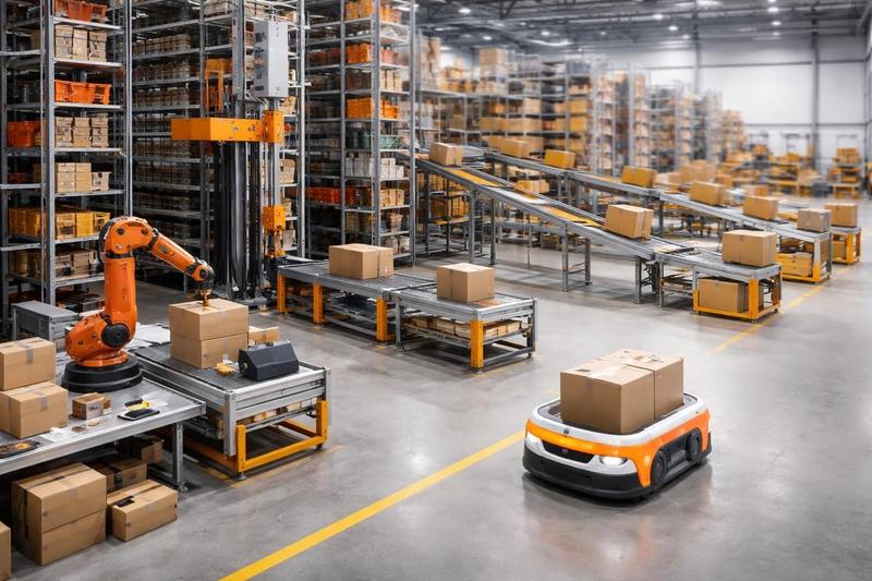 Warehouse automation hardware categories