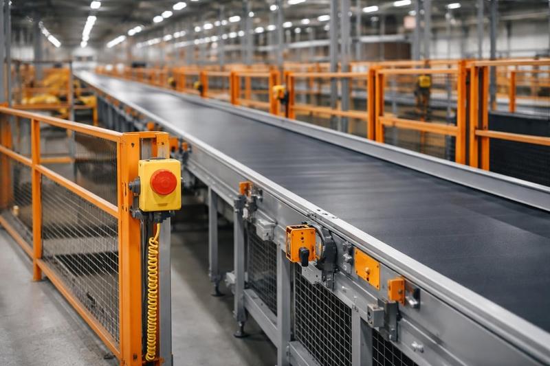 Conveyor safety design elements