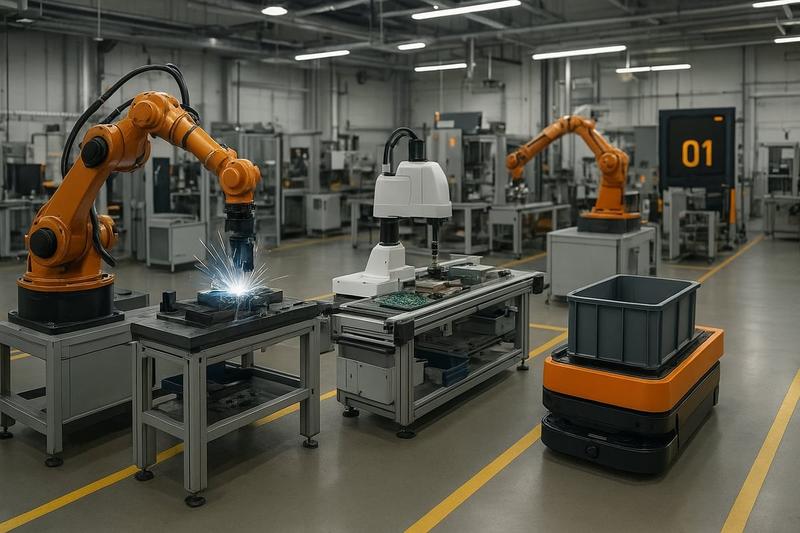 Key Types of Industrial Robots and Automation Systems