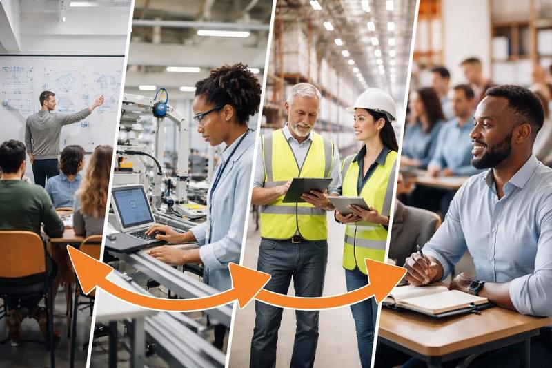 Automation skill development progression