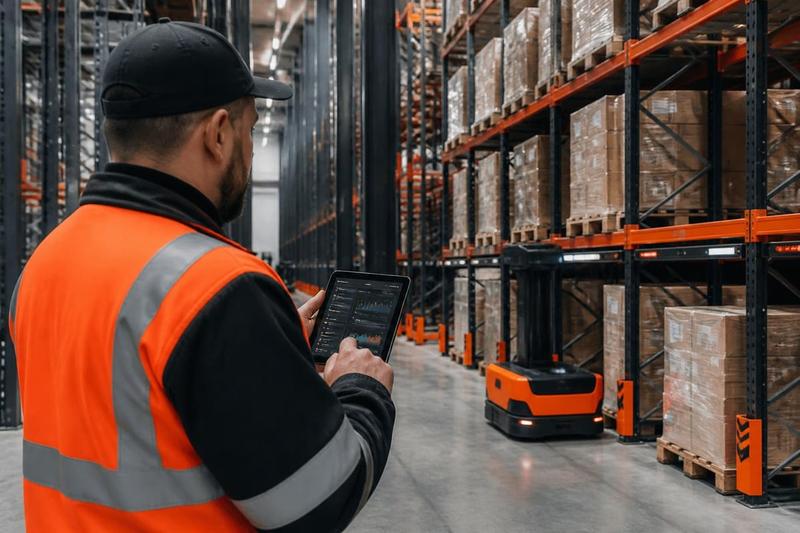 Automated pallet storage with machine learning