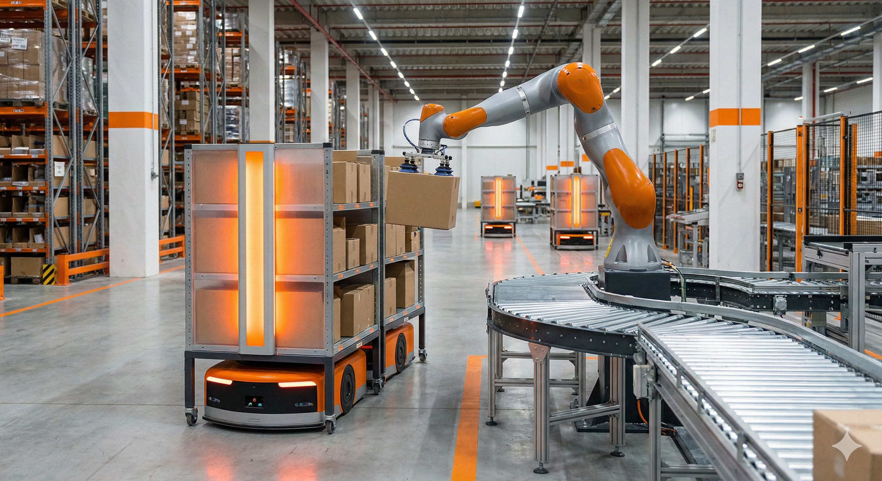 Robot Arm Picking Station