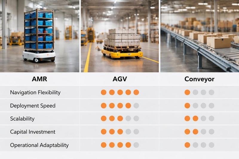 Warehouse automation comparison