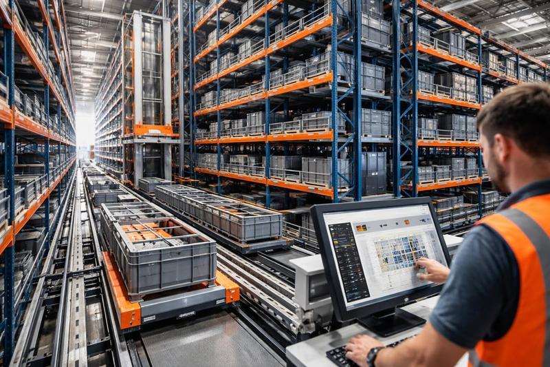 Shuttle storage system core components