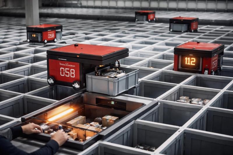 AutoStore grid operation workflow