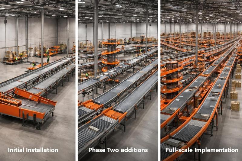 Conveyor system scalability