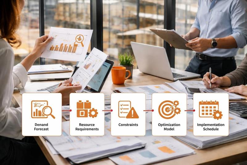 Capacity planning workflow
