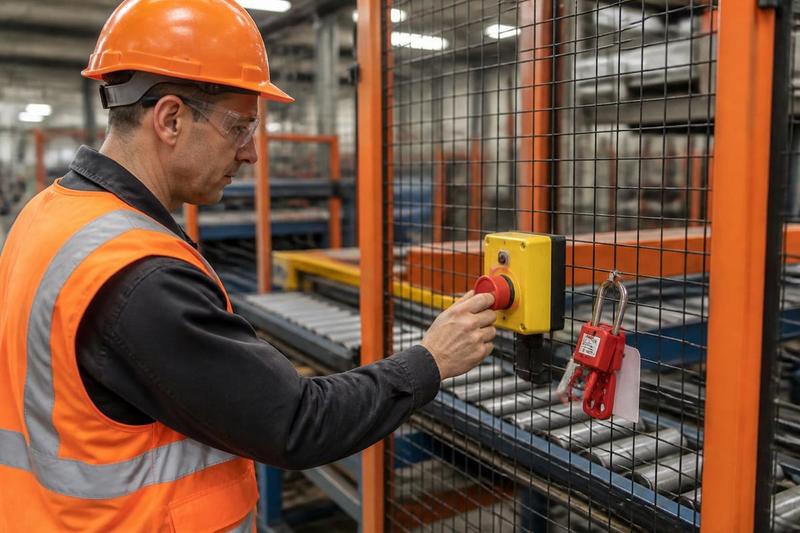 Conveyor safety systems and protocols