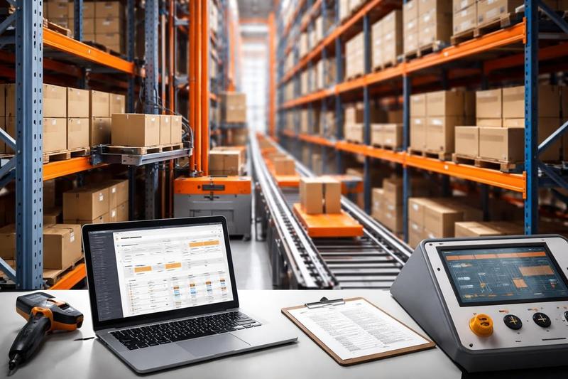 ASRS warehouse technology components