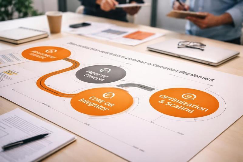 Automation implementation phases