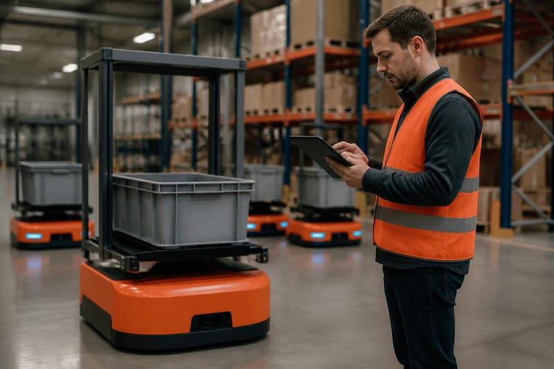 Work robot performance metrics