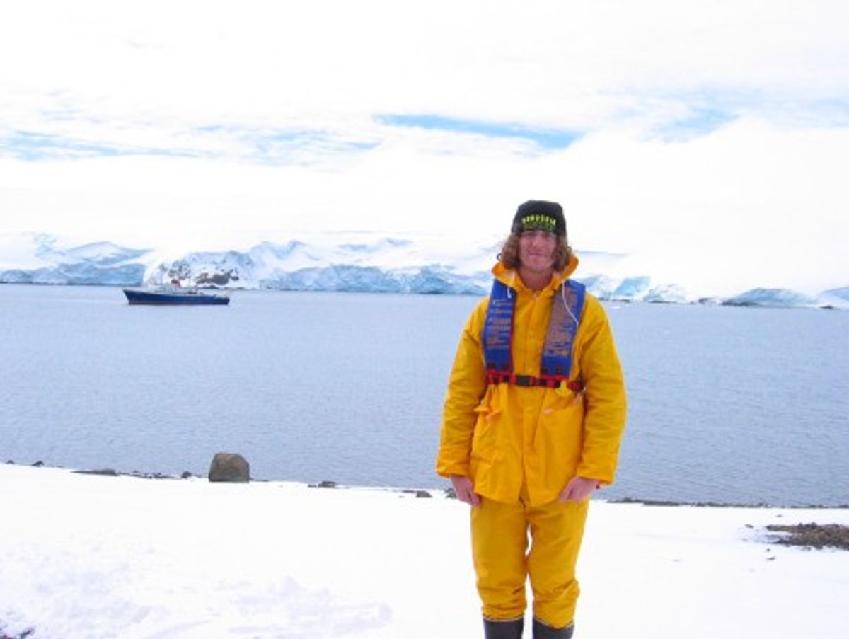 Todd in Antarctica in 2004