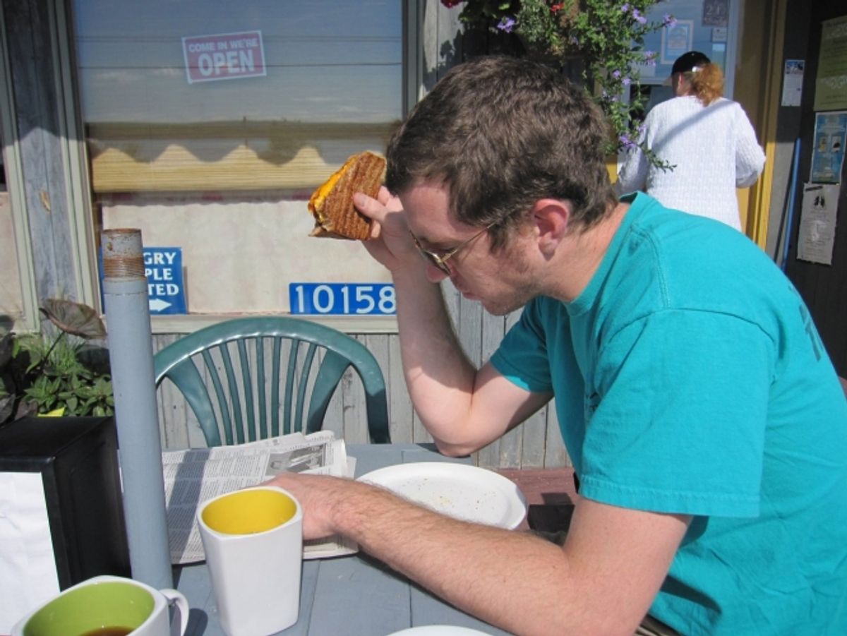 Breakfast on the road