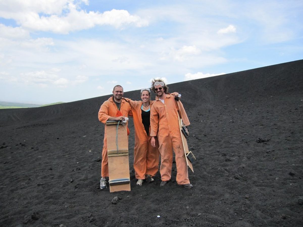 Volcano Boarding