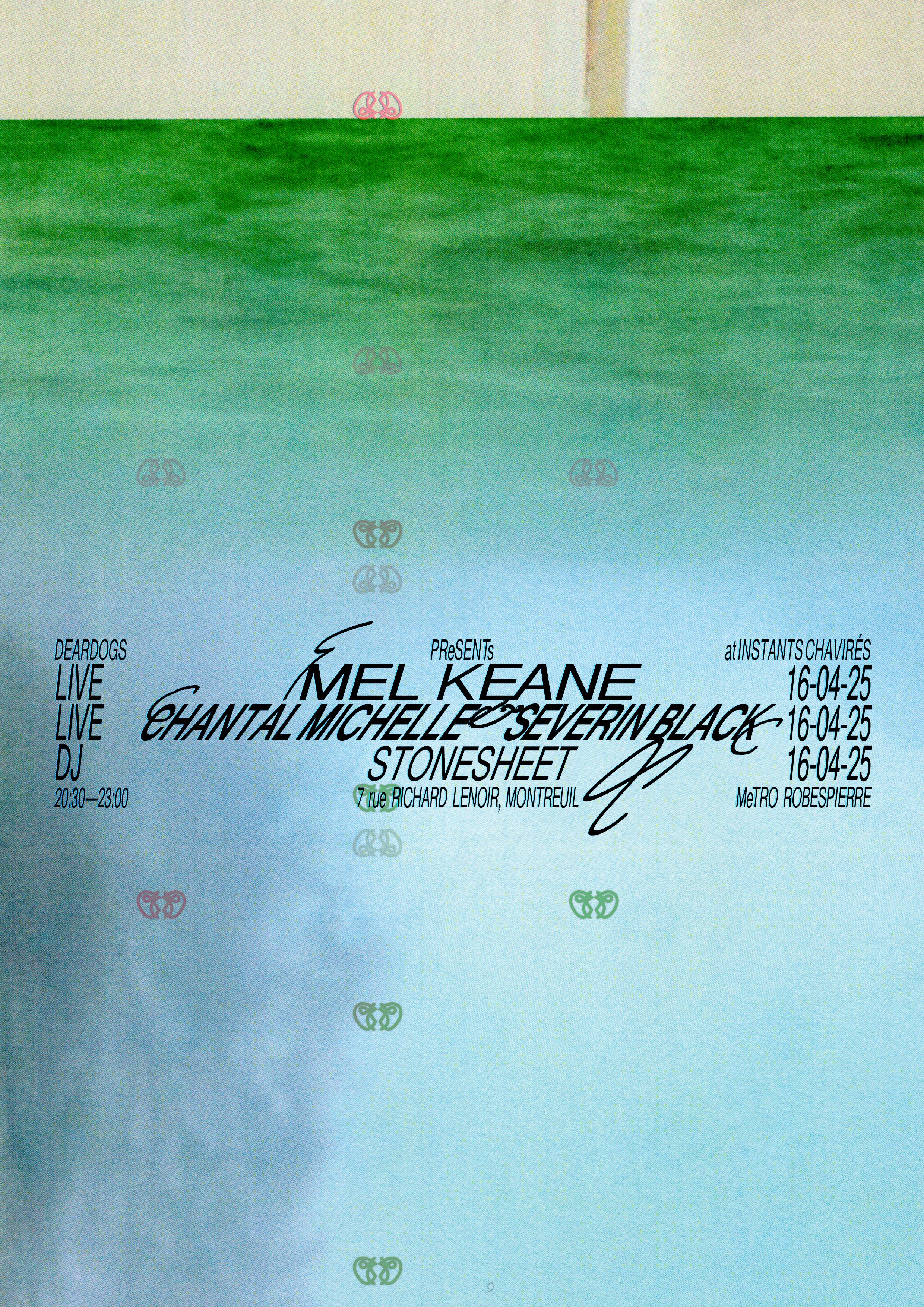 Chantal Michelle & Severin Black, Mel Keane