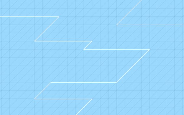 Testudo branded graphic with light blue background and white zigzag line design over a subtle grid pattern.