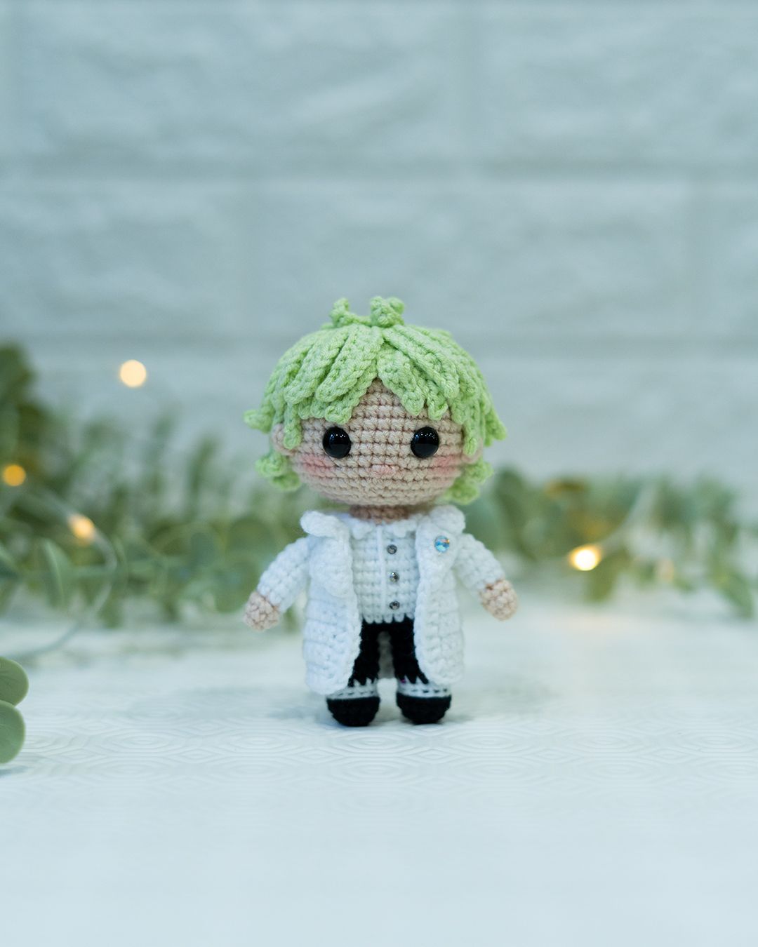 G-Dragon - K-Pop Idol crochet pattern - Amigrumi Doll PDF