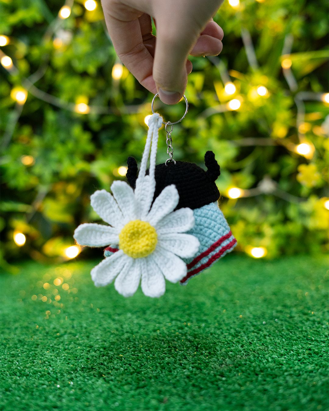 G-Dragon - K-Pop crochet pattern - Amigrumi keychain PDF