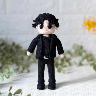 K-Pop Idol - Suit Man crochet pattern - Amigrumi Doll PDF